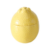 Hectarul - Recipient depozitare ceramic cu capac 180 ml Limone Boltze